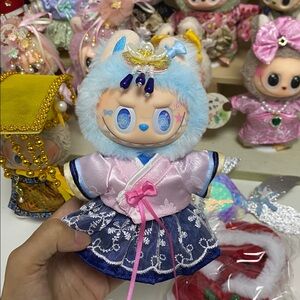 Labubu Korean Hanbok! (Doll NOT included). For v1/v2/v3 regular labubu